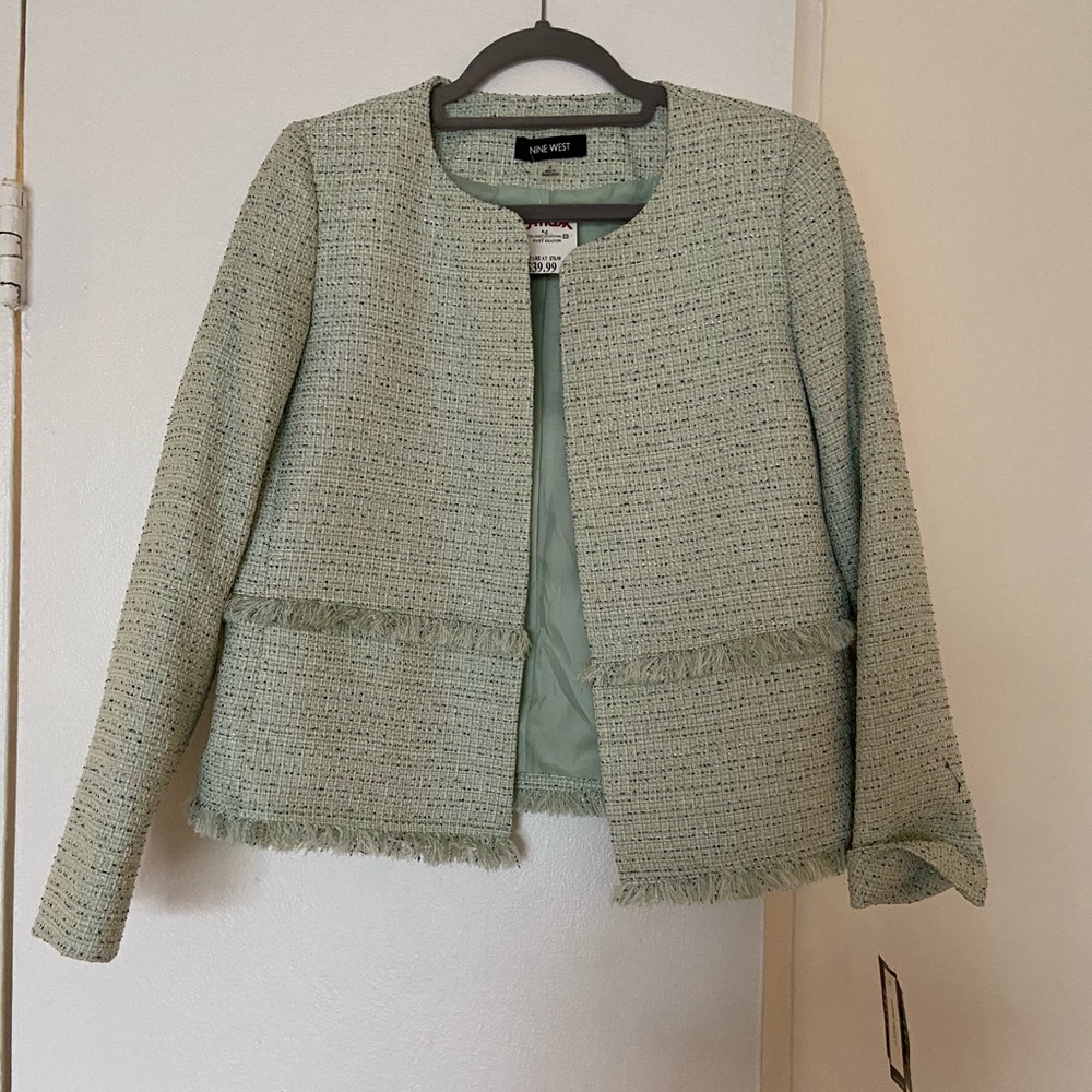 Nine West tweed blazer